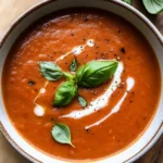 Creamy Roasted Garlic Tomato Soup