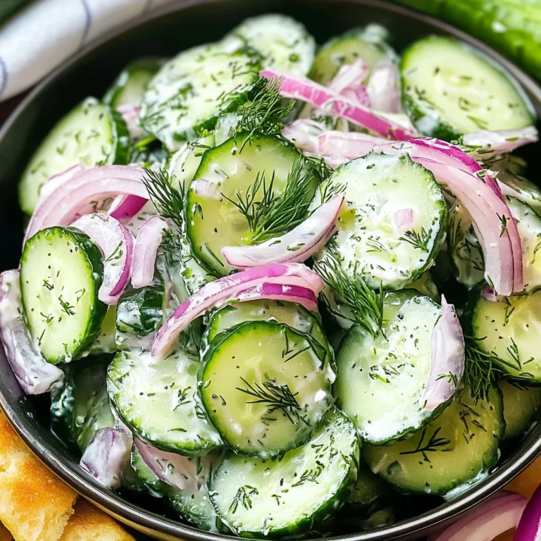 Cucumber Dill Salad