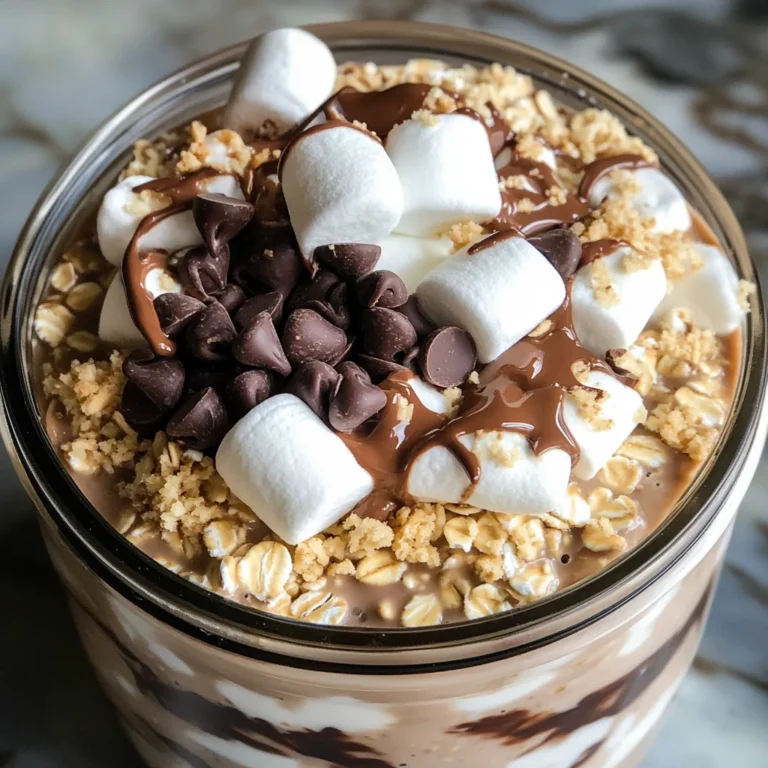 S’mores Overnight Oats