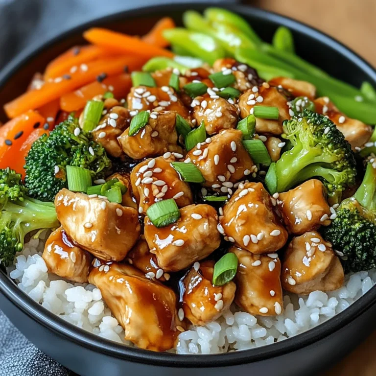 Teriyaki Chicken Rice Bowl