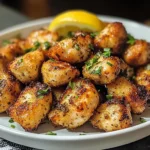 Air Fryer Lemon Chicken Bites