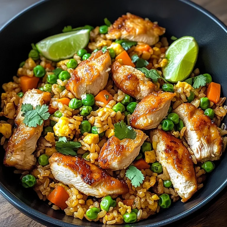 Bang Bang Chicken Fried Rice