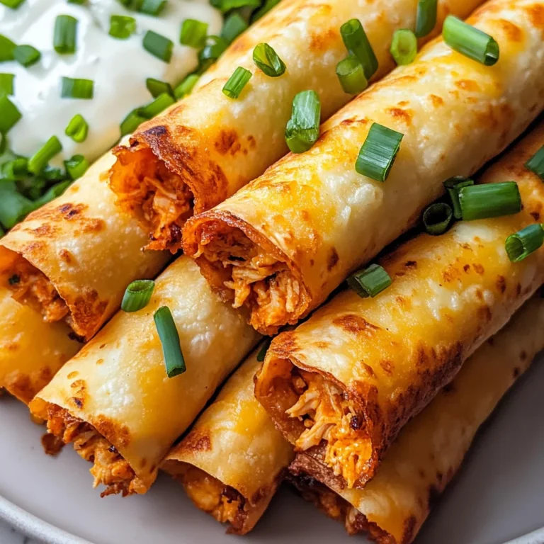 Buffalo Chicken Taquitos Recipe