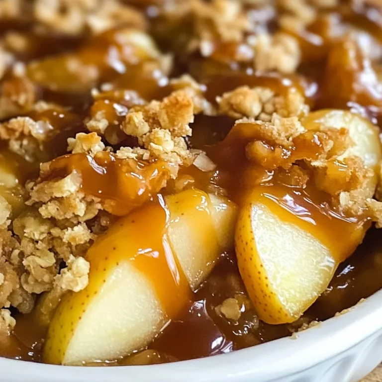 Caramel Apple Crisp