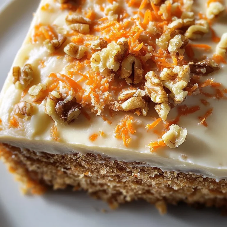 Carrot Cake Recipe