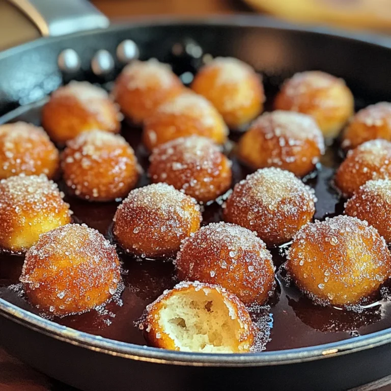 Cinnamon Sugar Pretzel Bites Skillet