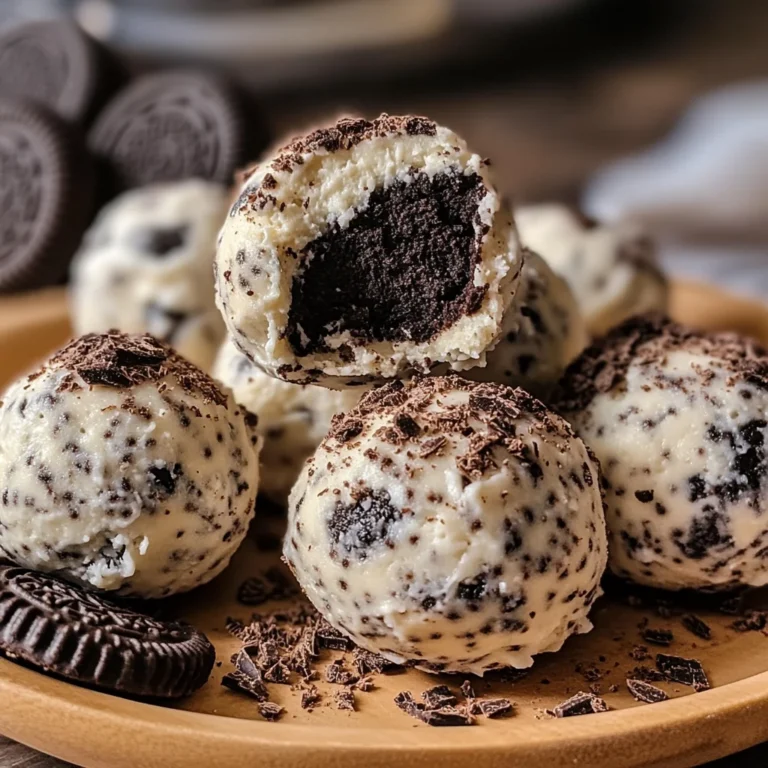 Cream Cheese Oreo Protein Balls