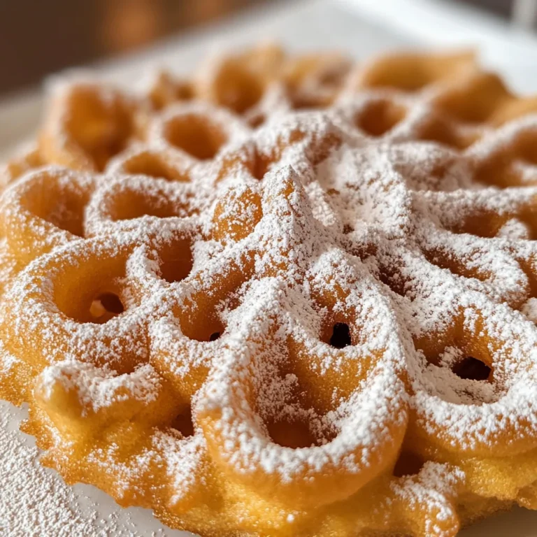Easy Fair Funnel Cake