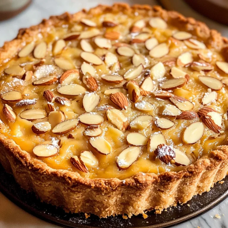 French Almond Tart