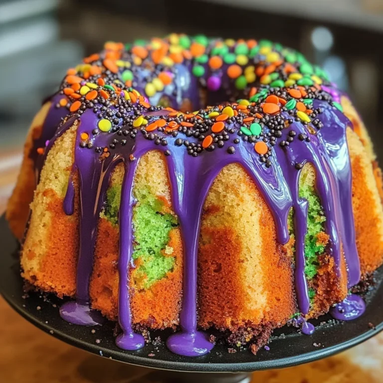 Halloween Bundt Cake