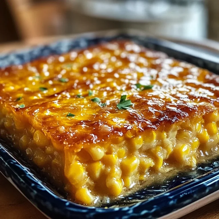Honey-Glazed Corn Casserole