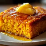 Honey Butter Sweet Potato Cornbread