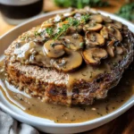Meatloaf with Mushroom Gravy