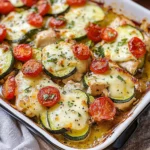 Mediterranean Chicken Zucchini Bake: A Delicious & Healthy Recipe