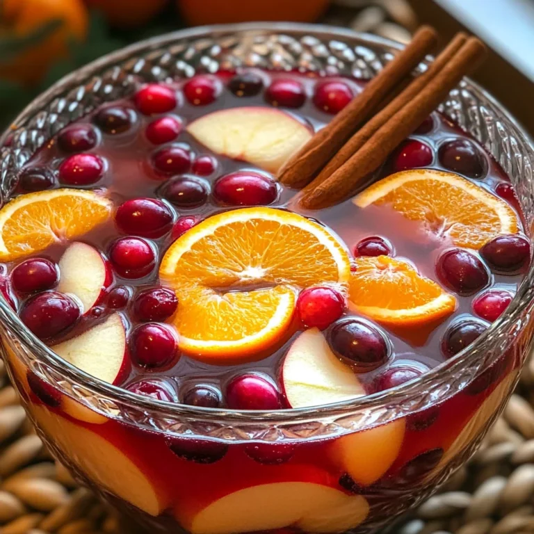 Non Alcoholic Autumn Harvest Punch