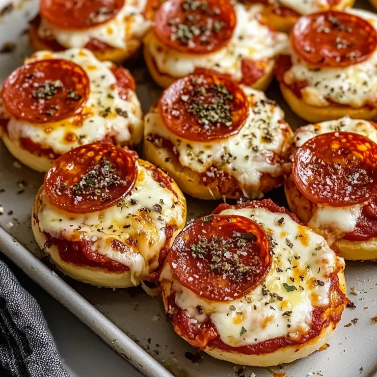 Pizza Bagel Bites Made Simple and Delicious