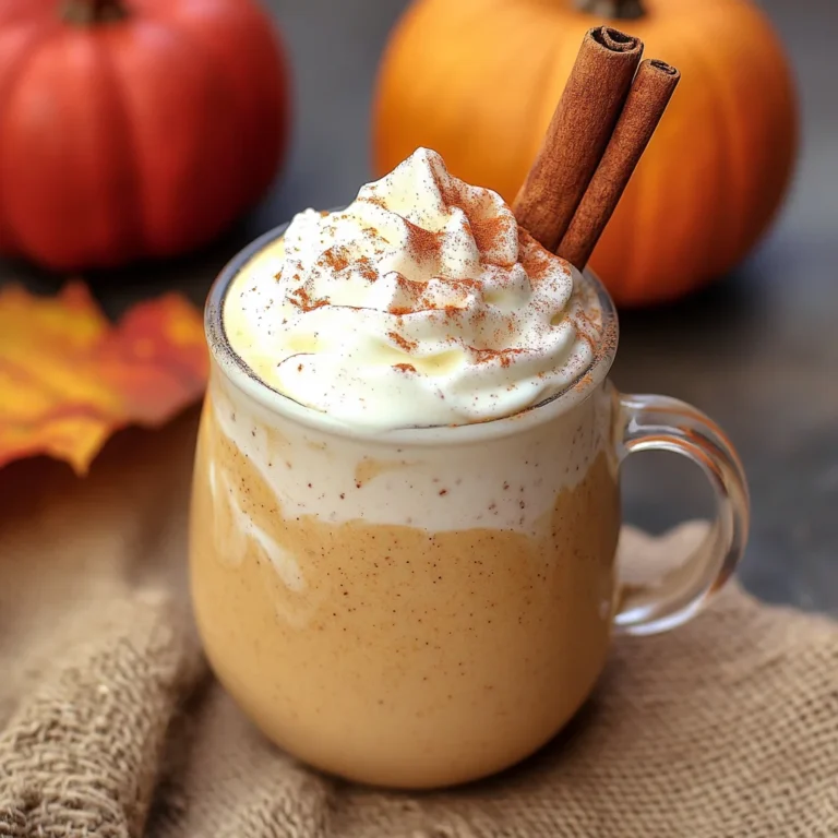 Pumpkin White Hot Chocolate