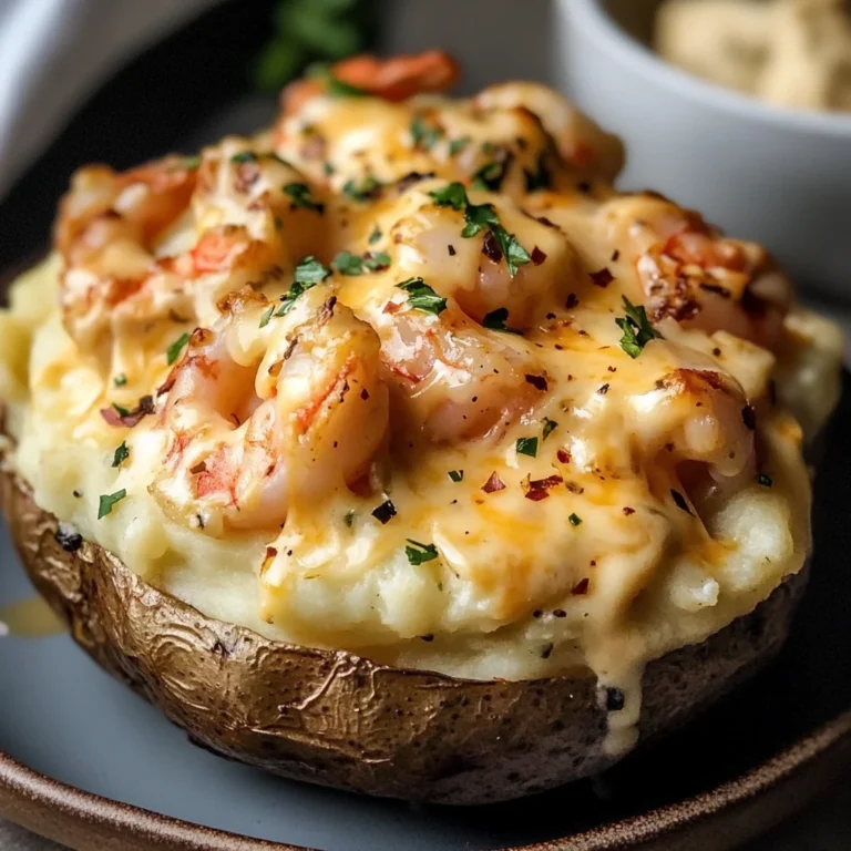 Seafood Stuffed Potatoes