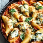 Spinach and Ricotta Stuffed Shells