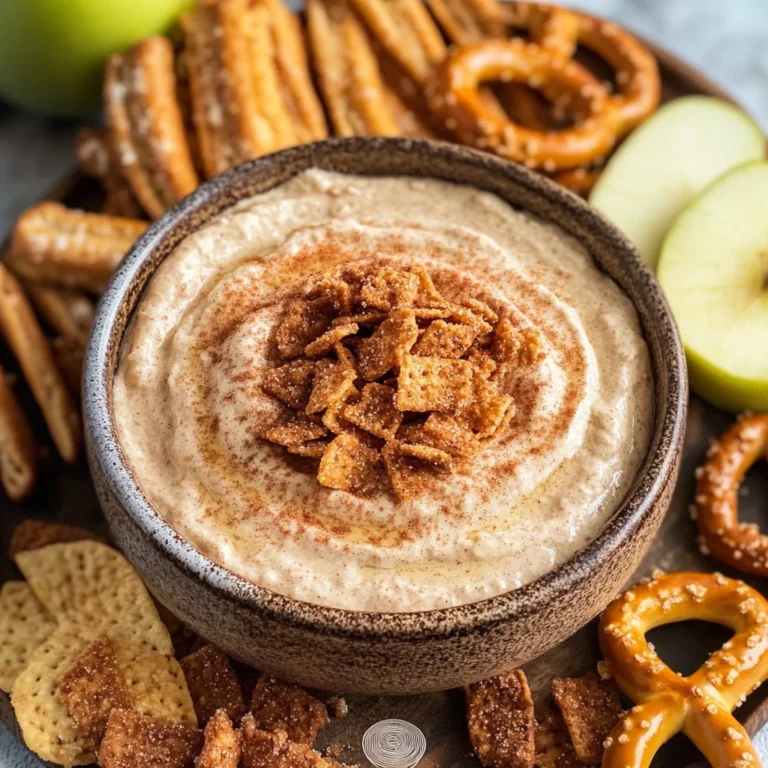 Sweet & Creamy Churro Dip