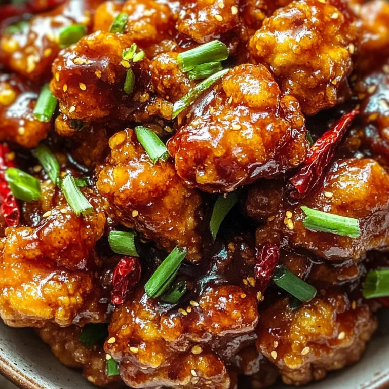 Tso’s Crunchy Chicken
