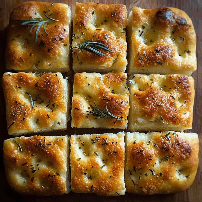 Easy Focaccia Bread Recipe