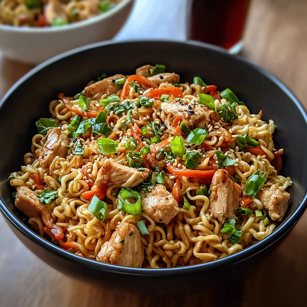 Chicken Ramen Stir Fry