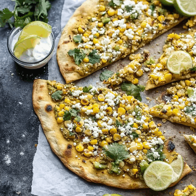 Mexican Street Corn Flatbreads
