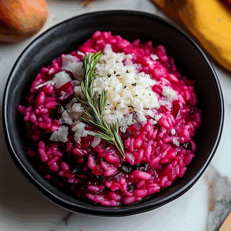 Bloody Beet Risotto