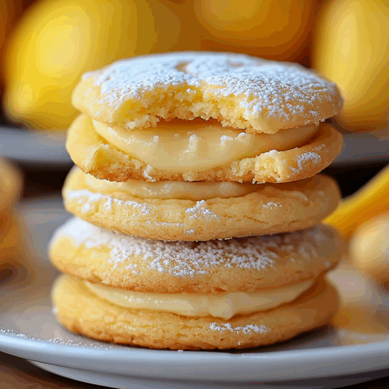 Stuffed Lemon Cookies