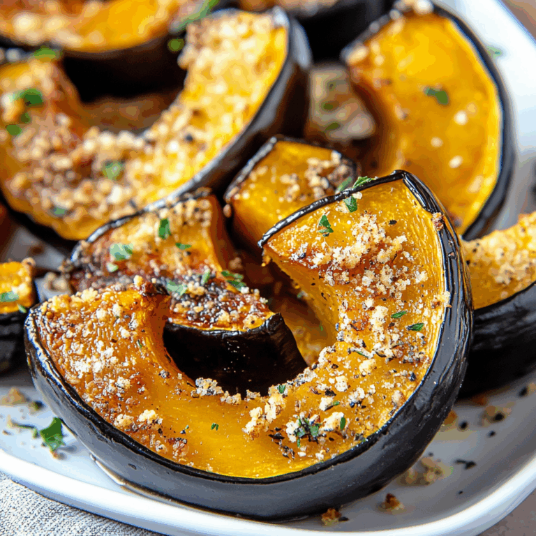 Flavorful Oven Roasted Acorn Squash
