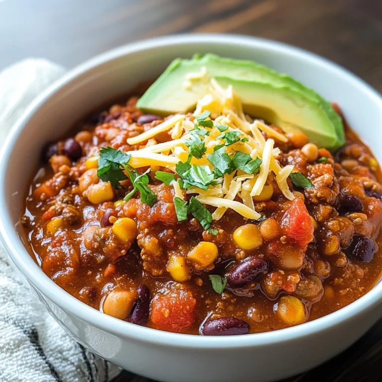 20-Minute Vegetarian Chili Recipe