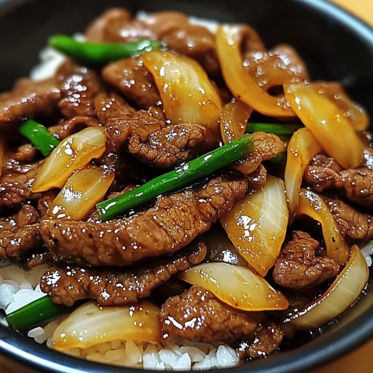 Chinese-Style Stir-Fried Beef with Sweet Onions