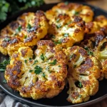 Crispy Baked Cauliflower Steaks
