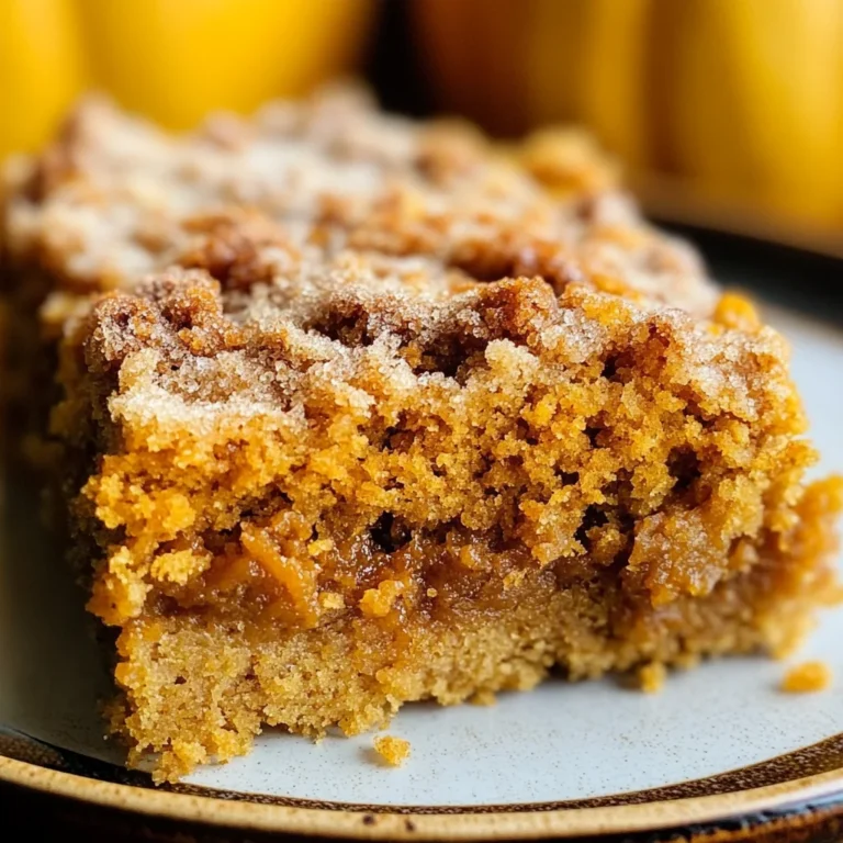 Pumpkin Coffee Cake