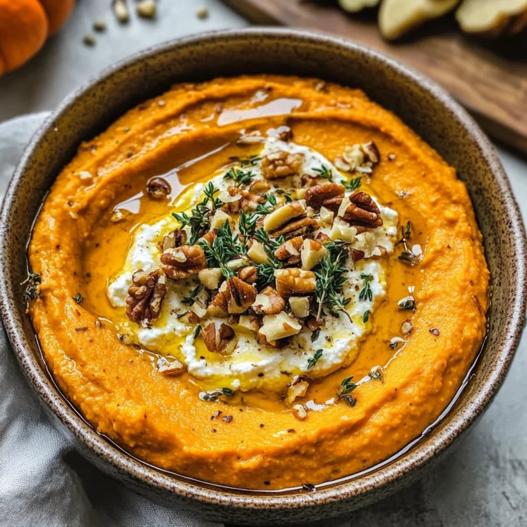 Pumpkin Whipped Feta Dip