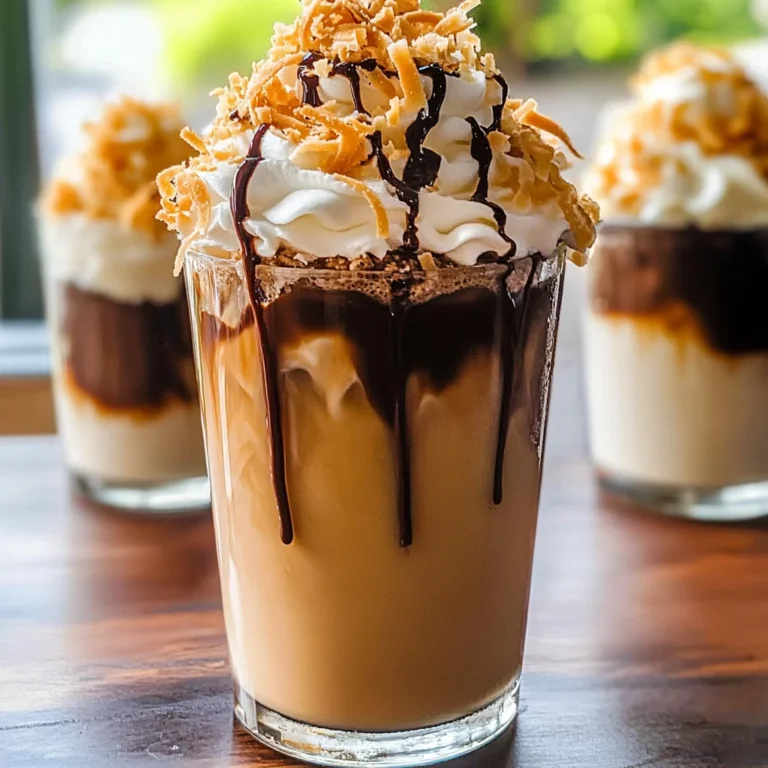 Samoas Iced Coffee