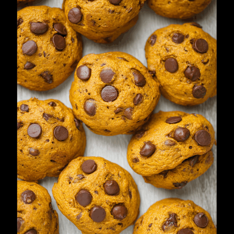 Old Fashioned Pumpkin Chocolate Chip Cookies
